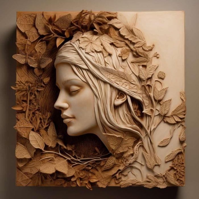 نموذج ثلاثي الأبعاد لآلة CNC 3D Art 